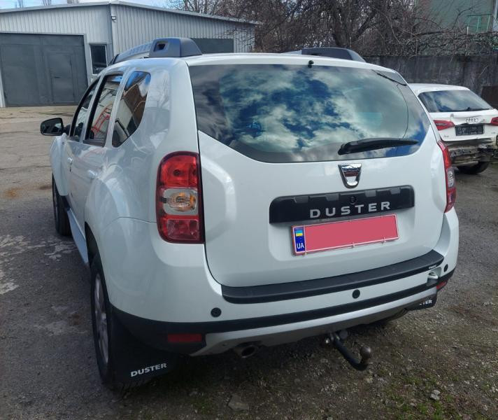 Купити Накладка на задній бампер EuroCap (ABS) для Renault Duster 2008-2017 рр