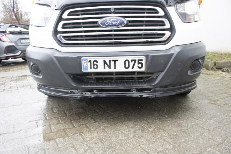 Купити Передня лип накладка (2014-2019, ABS) для Ford Transit 2014- рр