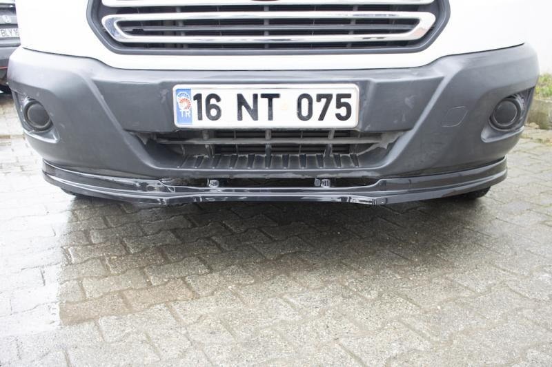 Купити Передня лип накладка (2014-2019, ABS) для Ford Transit 2014- рр