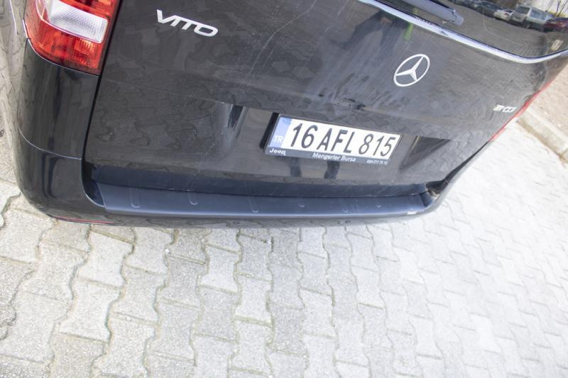 Купить Накладка на задний бампер EuroCap (ABS) для Mercedes Vito/V-class W447 2014- гг