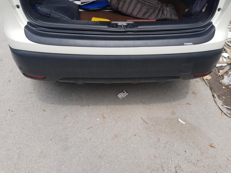 Купить Накладка на задний бампер EuroCap (2014-2017, ABS) для Nissan Qashqai/Rogue Sport