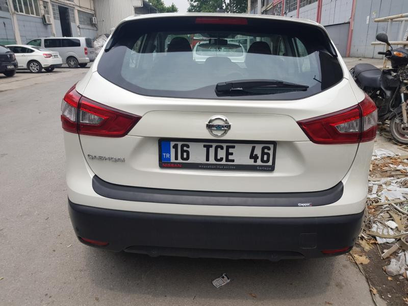 Купить Накладка на задний бампер EuroCap (2014-2017, ABS) для Nissan Qashqai/Rogue Sport