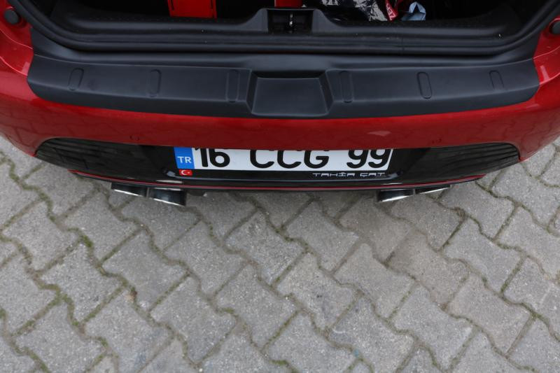 Купити Накладка на задній бампер EuroCap (ABS) для Renault Clio IV 2012-2019 рр