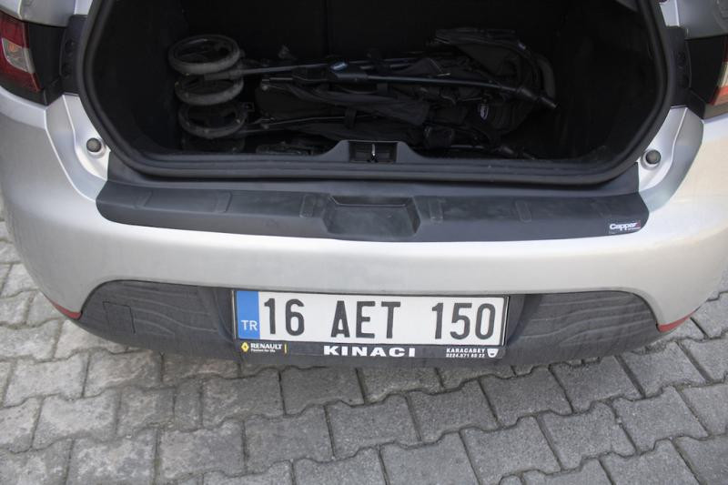 Купити Накладка на задній бампер EuroCap (ABS) для Renault Clio IV 2012-2019 рр