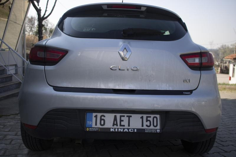 Купити Накладка на задній бампер EuroCap (ABS) для Renault Clio IV 2012-2019 рр