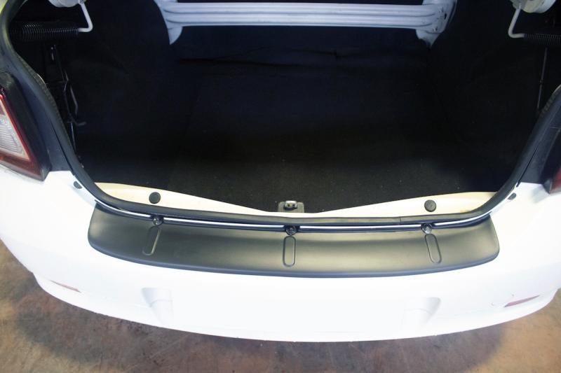 Купить Накладка на задний бампер EuroCap (ABS) для Renault Logan II 2013-2022 гг