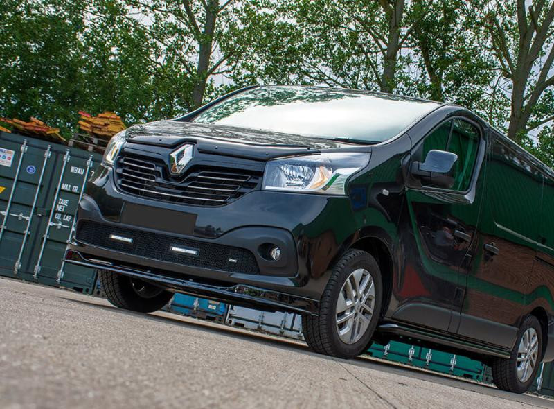 Купить Передняя лип накладка 2015-2020 (ABS) для Renault Trafic 2015- гг