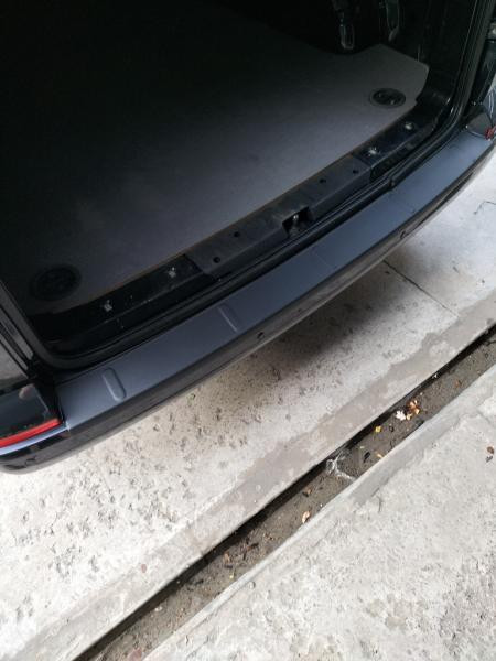 Купить Накладка на задний бампер EuroCap (1 дверь, ABS) для Volkswagen T6