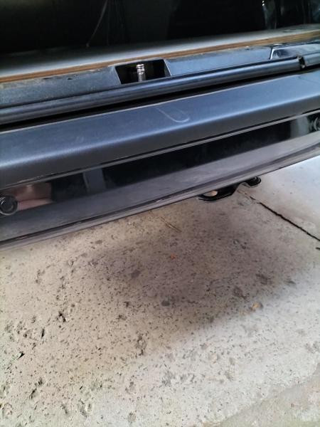 Купить Накладка на задний бампер EuroCap (1 дверь, ABS) для Volkswagen T6