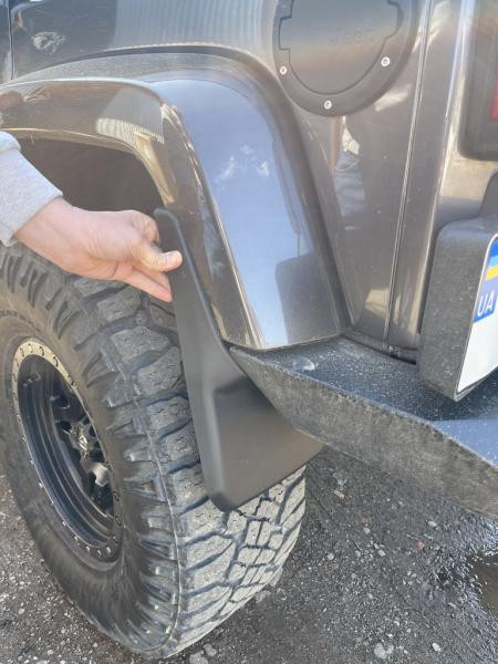 Купити Бризковики Premium (4 шт) для Jeep Wrangler 2007-2017 рр