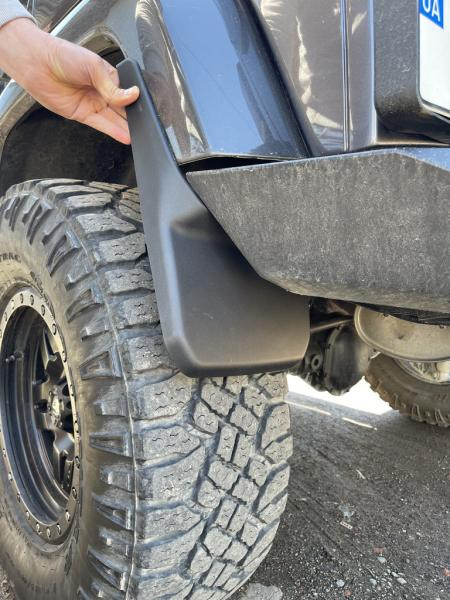 Купити Бризковики Premium (4 шт) для Jeep Wrangler 2007-2017 рр