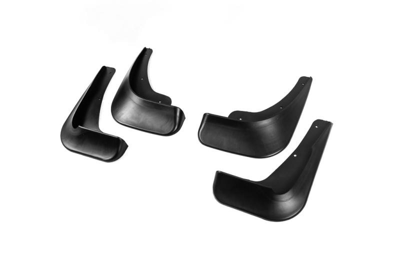 Купить Брызговики Premium (без порогов, 4 шт) для Mitsubishi Lancer X 2008- гг