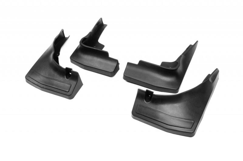 Купить Брызговики Premium c порогами (4 шт) для Mercedes GLC coupe C253
