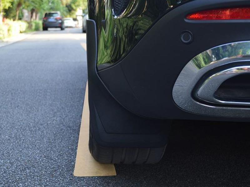 Купить Брызговики Premium (окрашенные расширители арок, модель с подножками, 4 шт) для Mercedes GLE W167