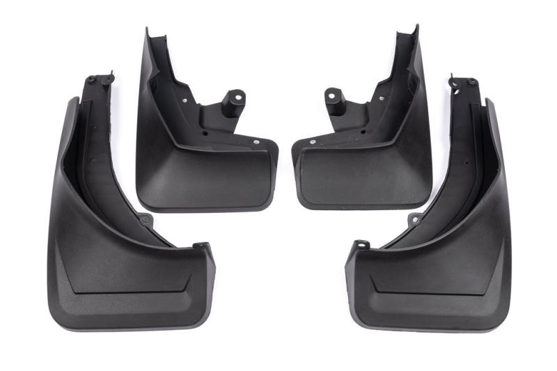 Купить Брызговики Premium (окрашенные расширители арок, модель с подножками, 4 шт) для Mercedes GLE W167