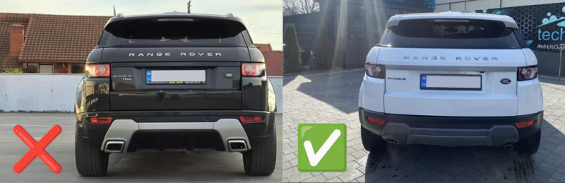 Купити Бризковики Premium Prestige (4 шт) для Range Rover Evoque 2012-2018 рр