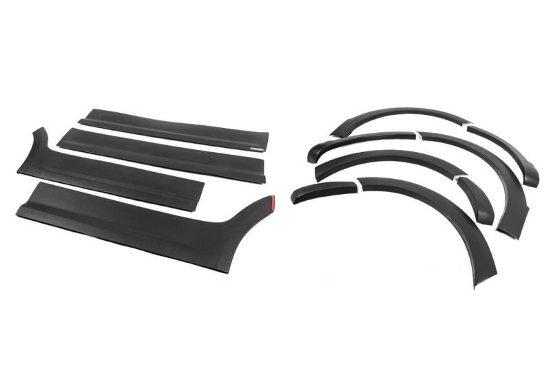 Купить Комплект молдингов и расширителей арок 2 двери, короткая база для Volkswagen Caddy 2010-2015 гг