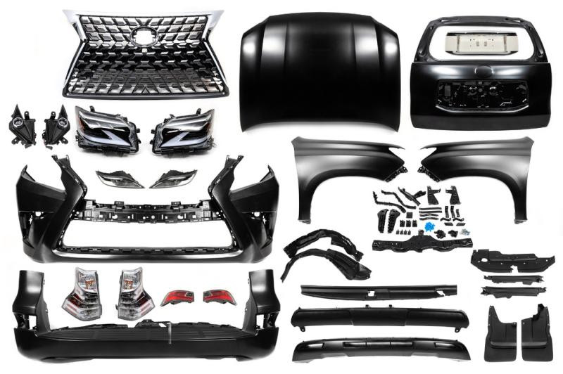 Купить Комплект рестайлинга в Lexus GX460 2020 года для Toyota Land Cruiser Prado 150