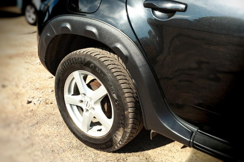 Купити Розширювачі арок з виступами (8 шт, ABS) DDU - Україна для Renault Duster 2008-2017 рр