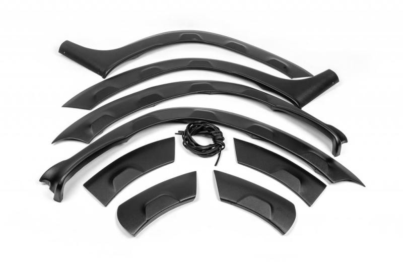 Купити Розширювачі арок з виступами (8 шт, ABS) DDU - Україна для Renault Duster 2008-2017 рр