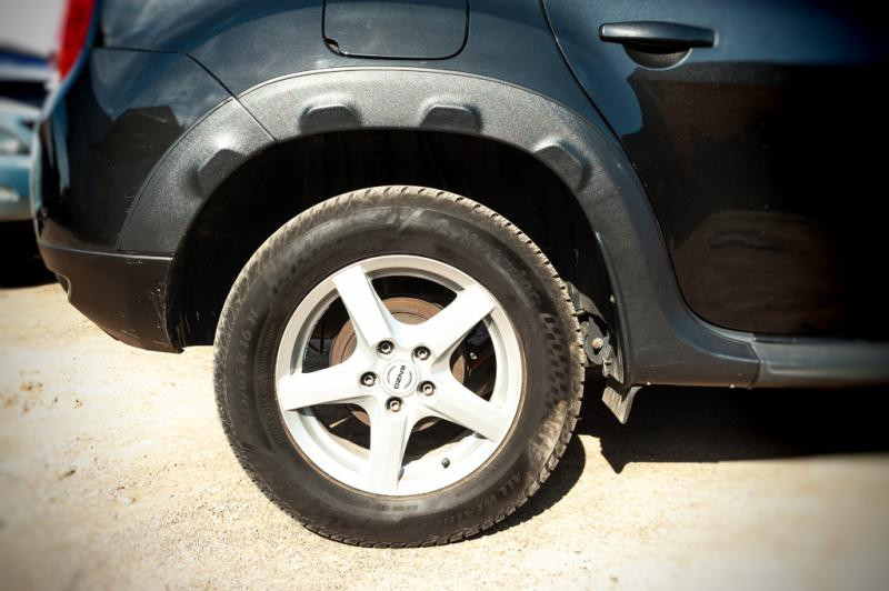 Купити Розширювачі арок з виступами (8 шт, ABS) DDU - Україна для Renault Duster 2008-2017 рр