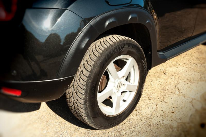 Купити Розширювачі арок з виступами (8 шт, ABS) DDU - Україна для Renault Duster 2008-2017 рр