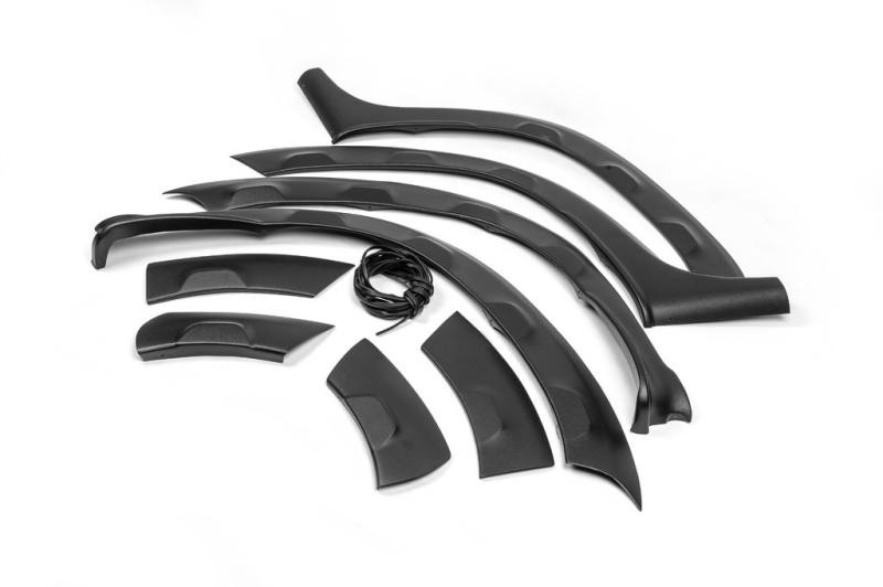 Купити Розширювачі арок з виступами (8 шт, ABS) DDU - Україна для Renault Duster 2008-2017 рр