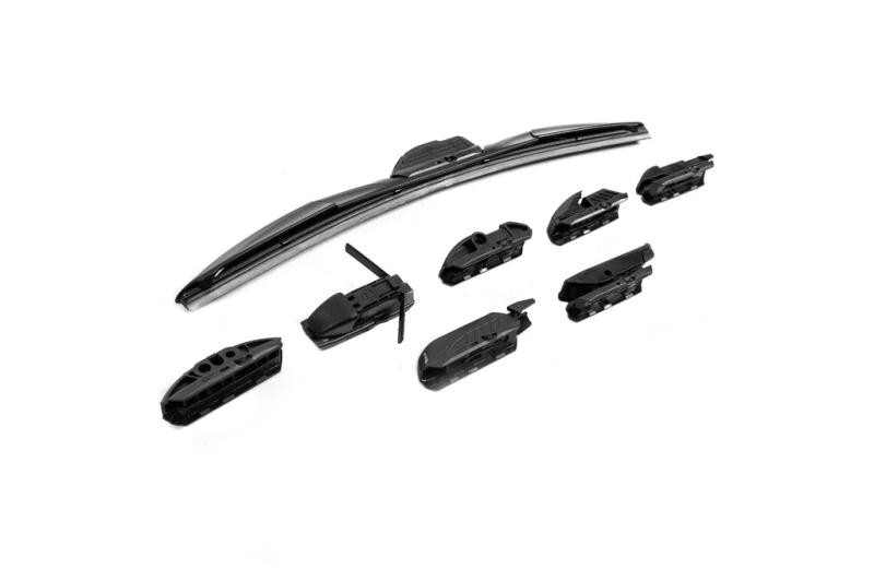 Купити Щітки склоочисників Invels Hybryd (8 типів кріплень, на всі авто!) 430 мм