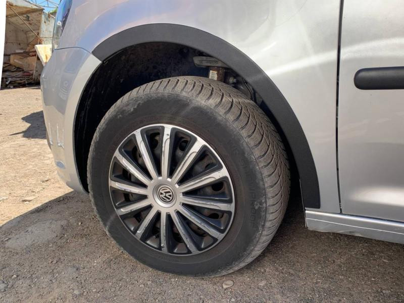 Купить Накладки на арки (черный мат) Длинная база (метал) для Volkswagen Caddy 2010-2015 гг