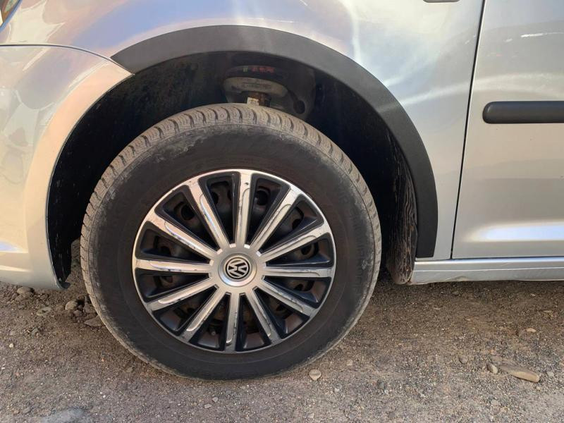 Купить Накладки на арки (черный мат) Длинная база (метал) для Volkswagen Caddy 2010-2015 гг