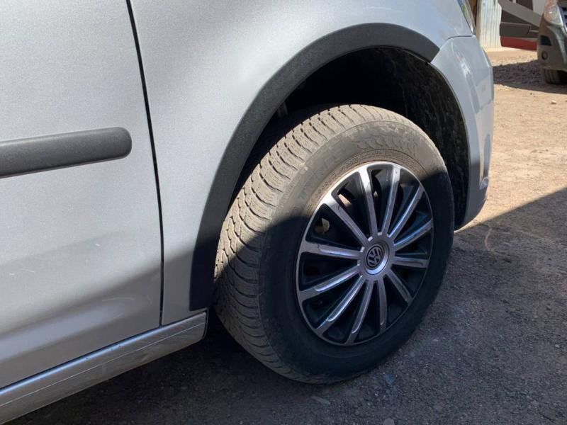 Купить Накладки на арки (черный мат) Длинная база (метал) для Volkswagen Caddy 2010-2015 гг