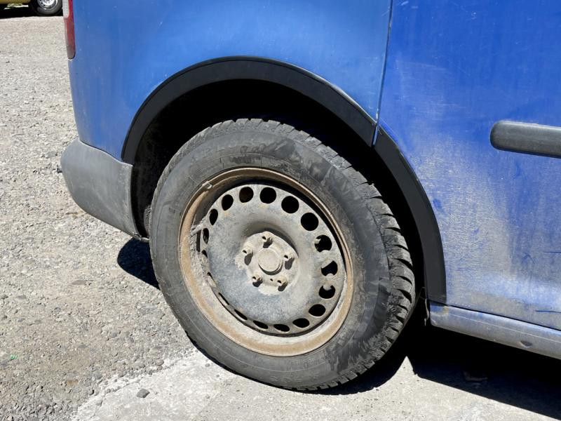 Купить Накладки на арки (черный мат) Длинная база (метал) для Volkswagen Caddy 2004-2010 гг