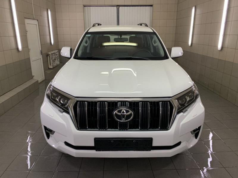 Купити Рейлінги турецька дизайн (Чорні, 2 шт) металеві ніжки для Toyota Land Cruiser Prado 150