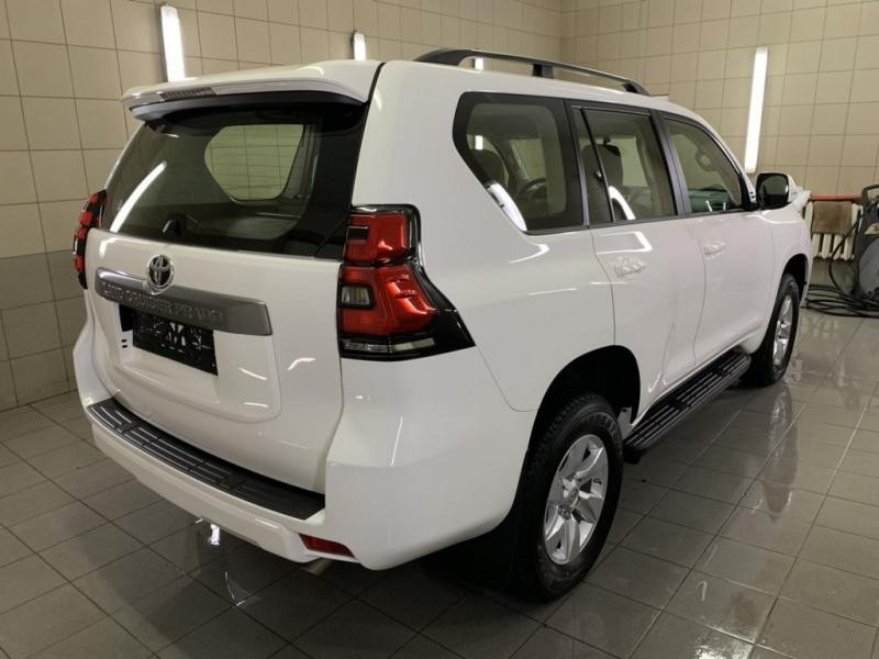 Купити Рейлінги турецька дизайн (Чорні, 2 шт) металеві ніжки для Toyota Land Cruiser Prado 150