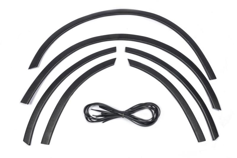 Купить Накладки на арки (6 шт, черные) Черная нержавейка для Volkswagen T5 Transporter 2003-2010 гг