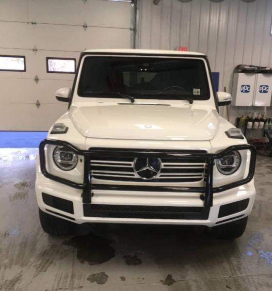 Купити Передній захист тип-2 (2018-2024) для Mercedes G сlass W463 рр