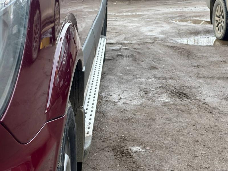 Купить Боковые пороги DOT-Line (2 шт., алюм.) длинная база для Volkswagen Crafter 2006-2016 гг