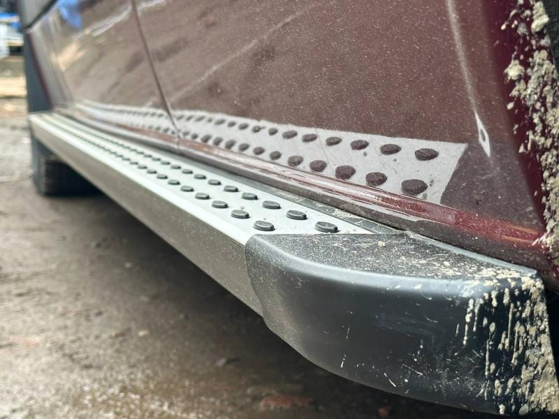 Купить Боковые пороги DOT-Line (2 шт., алюм.) длинная база для Volkswagen Crafter 2006-2016 гг