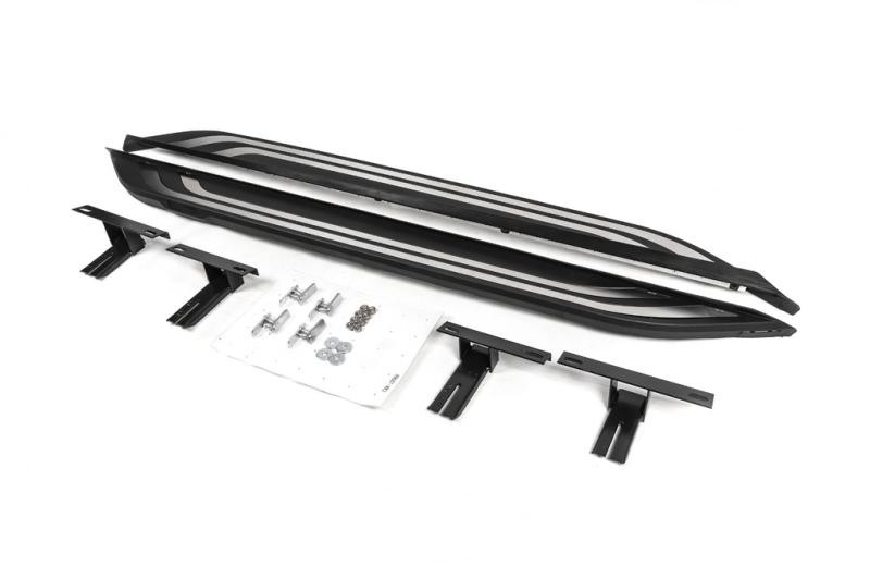 Купити Бокові пороги OEM V2B (2 шт, алюміній) для Toyota Rav 4 2019- рр