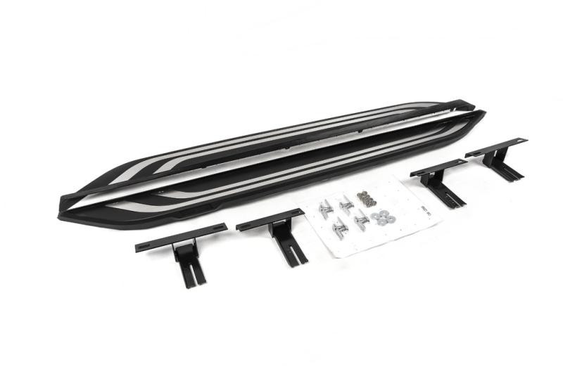 Купити Бокові пороги OEM V2B (2 шт, алюміній) для Toyota Rav 4 2019- рр