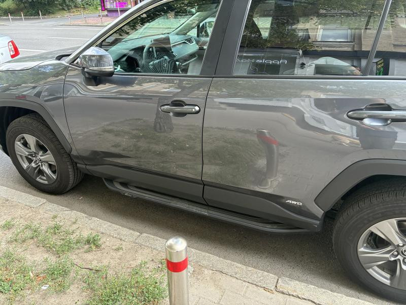 Купити Бокові пороги OEM V2B (2 шт, алюміній) для Toyota Rav 4 2019- рр