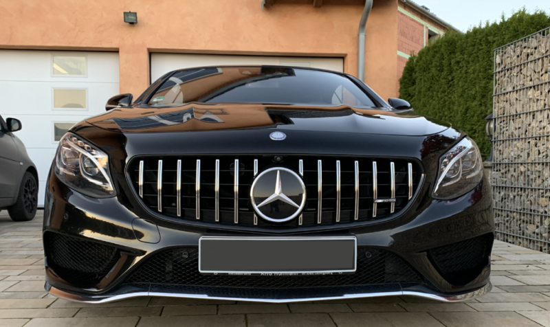 Купить Решетка радиатора BRB (для COUPE) 2015-2018 для Mercedes S-class C217 Coupe