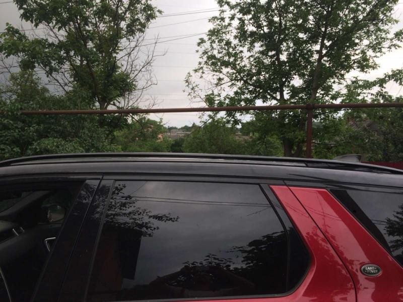 Купить Рейлинги (2 шт) Черные для Land Rover Discovery Sport