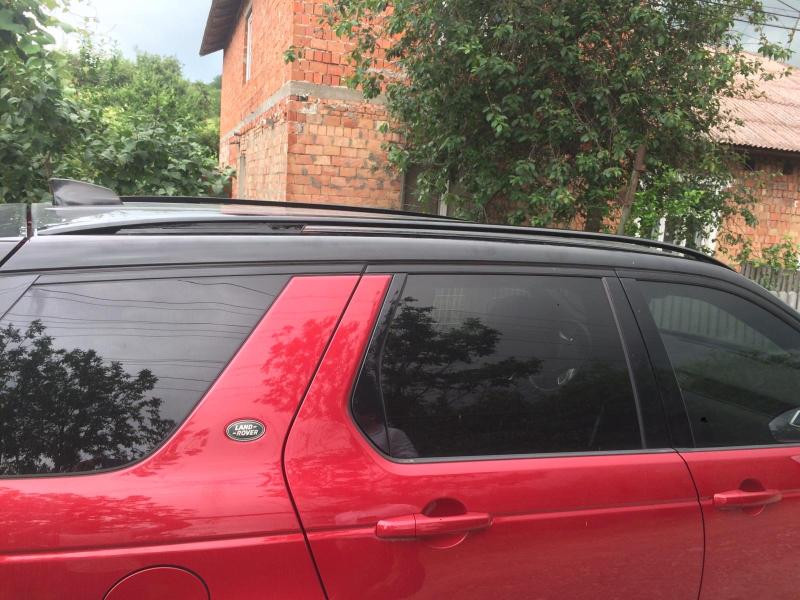 Купить Рейлинги (2 шт) Черные для Land Rover Discovery Sport