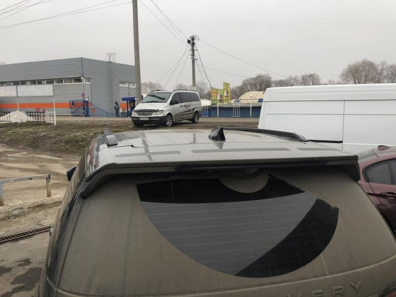 Купити ОЕМ рейлінги (2 шт) чорні для Land Rover Discovery V