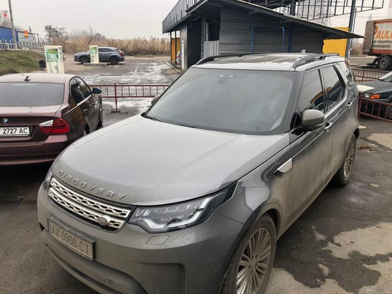 Купити ОЕМ рейлінги (2 шт) чорні для Land Rover Discovery V