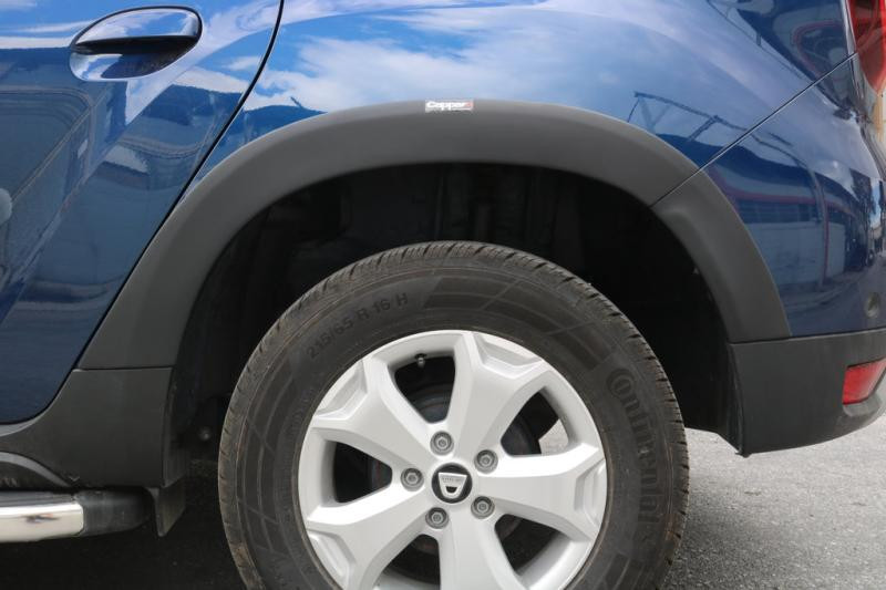 Купить Расширители арок широкие (8 шт, ABS) EuroCap - Турция для Renault Duster 2018-2024 гг