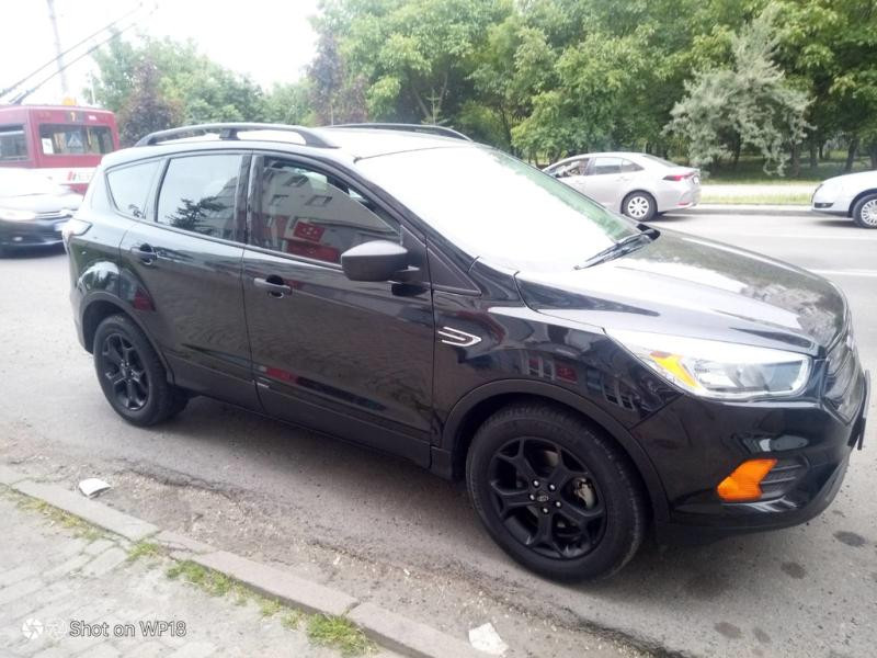 Купити Турецькі рейлінги Чорні (2 шт) для Ford Kuga/Escape 2013-2019 рр