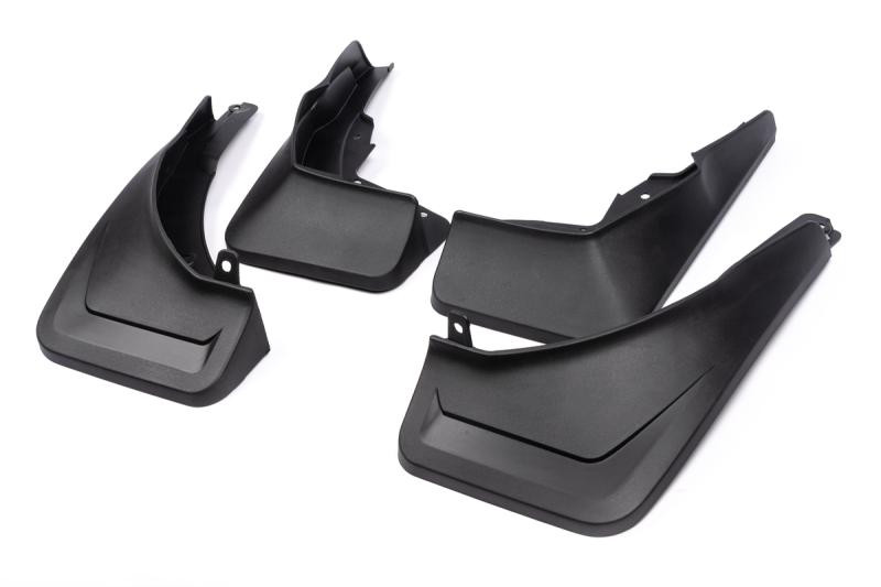 Купити Бризковики Premium (не пофарбовані розширювачі арок, модель з підніжками, 4 шт) для Mercedes GLE W167