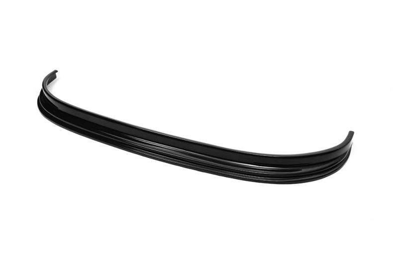 Купити Накладка на передній бампер ЛІП (чорна) для Renault Master 1998-2010 рр